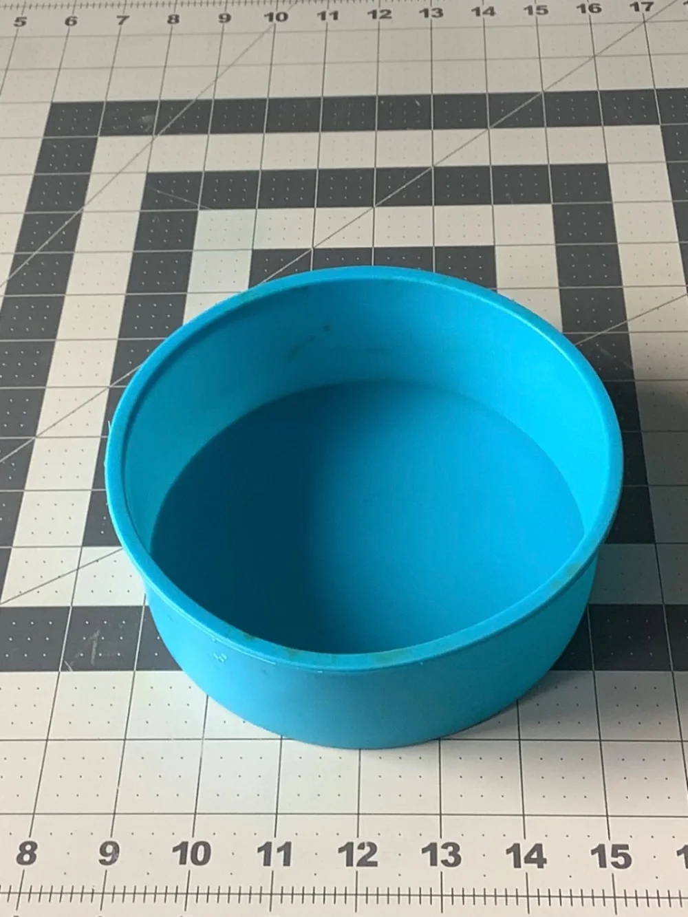 Set of 3 Silicone Round Baking & Freezer Molds Nesting Pink Blue White